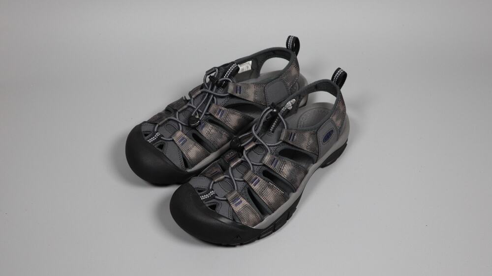 KEEN Men's Newport H2 Closed Toe Water Sandals Magnet Chevron Hiking Shoe Size 9